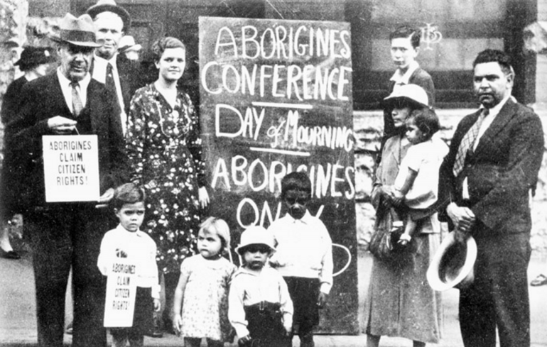 Day of Mourning Protest