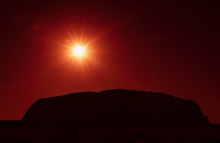 Uluru sunset