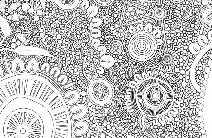 Colour in NAIDOC poster