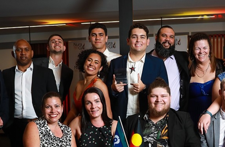 Students and community at the Indigenous Awards Night