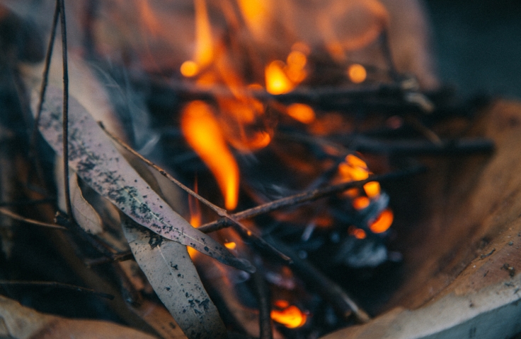 Close up of smoking 