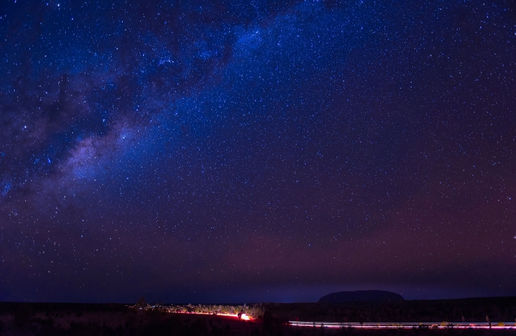 Stars over Uluru